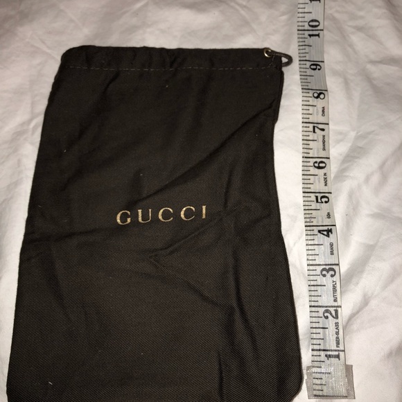 GUCCI Monogram Small Cosmetic Case Dark Brown! - Picture 8 of 8